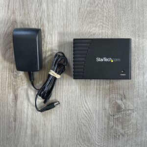 StarTech 4 Port Black SuperSpeed USB 3.0 Hub ST4300USB3 Tested w/ Power Adapter
